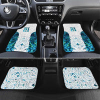 Custom New Zealand Aotearoa Car Mats Maori Paua Shell Indigenous - Polynesian Pride
