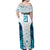 Custom New Zealand Aotearoa Family Matching Off Shoulder Maxi Dress and Hawaiian Shirt Maori Paua Shell Indigenous - Polynesian Pride
