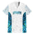 Custom New Zealand Aotearoa Family Matching Tank Maxi Dress and Hawaiian Shirt Maori Paua Shell Indigenous - Polynesian Pride