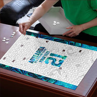 Custom New Zealand Aotearoa Puzzle Maori Paua Shell Indigenous - Polynesian Pride