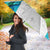Custom New Zealand Aotearoa Umbrella Maori Paua Shell Indigenous - Polynesian Pride