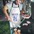 Custom New Zealand Aotearoa Apron Purple Maori Paua Shell Indigenous - Polynesian Pride