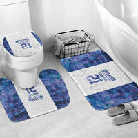 Custom New Zealand Aotearoa Bathroom Set Purple Maori Paua Shell Indigenous - Polynesian Pride