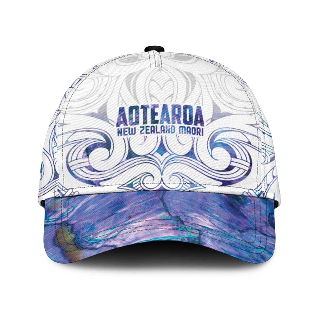 New Zealand Aotearoa Classic Cap Purple Maori Papua Shell Indigenous - Polynesian Pride
