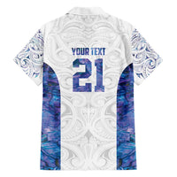 Custom New Zealand Aotearoa Family Matching Short Sleeve Bodycon Dress and Hawaiian Shirt Purple Maori Paua Shell Indigenous LT9 - Polynesian Pride