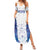 Custom New Zealand Aotearoa Family Matching Summer Maxi Dress and Hawaiian Shirt Purple Maori Paua Shell Indigenous - Polynesian Pride
