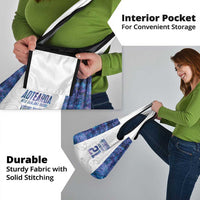 Custom New Zealand Aotearoa Grocery Bag Purple Maori Paua Shell Indigenous - Polynesian Pride