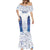 Custom New Zealand Aotearoa Mermaid Dress Purple Maori Paua Shell Indigenous - Polynesian Pride