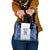 Custom New Zealand Aotearoa Shoulder Handbag Purple Maori Paua Shell Indigenous - Polynesian Pride