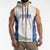 Custom New Zealand Aotearoa Sleeveless Zip Hoodie Purple Maori Paua Shell Indigenous - Polynesian Pride