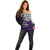 Your Matter Suicide Prevention Off Shoulder Sweater Purple Polynesian Tribal LT9 - Polynesian Pride