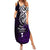 Your Matter Suicide Prevention Summer Maxi Dress Purple Polynesian Tribal LT9 Women Purple - Polynesian Pride