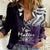 Your Matter Suicide Prevention Women Casual Shirt Purple Polynesian Tribal LT9 Female Purple - Polynesian Pride