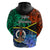 Tafea Day Hoodie Vanuatu Sand Drawing With Polynesian Pattern LT9 - Polynesian Pride