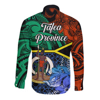 tafea-day-long-sleeve-button-shirt-vanuatu-sand-drawing-with-polynesian-pattern