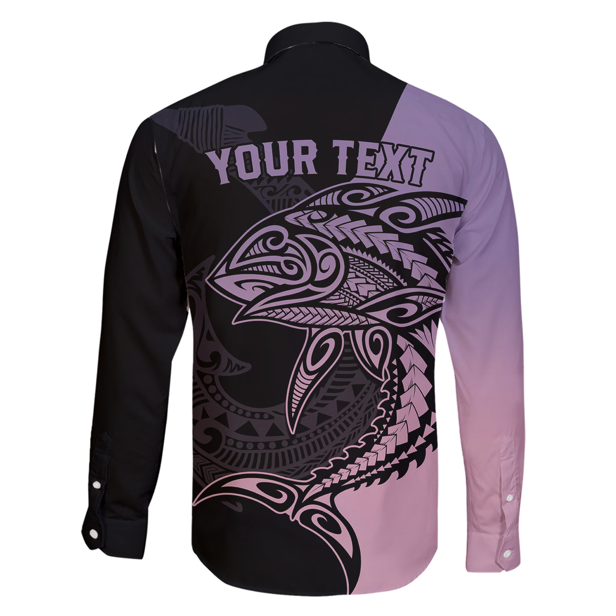 personalised-polynesia-fishing-family-matching-short-sleeve-bodycon-dress-and-hawaiian-shirt-with-maori-hei-matau-fish-hook-pastel-art