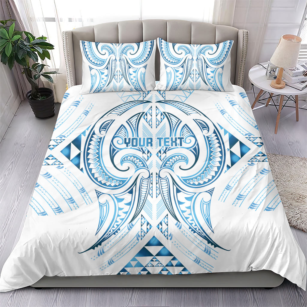 Maori Rugby Custom Ngaru Mangopare Bedding Set Kahui Whetu Niho Taniwha Motif LT9 - Polynesian Pride