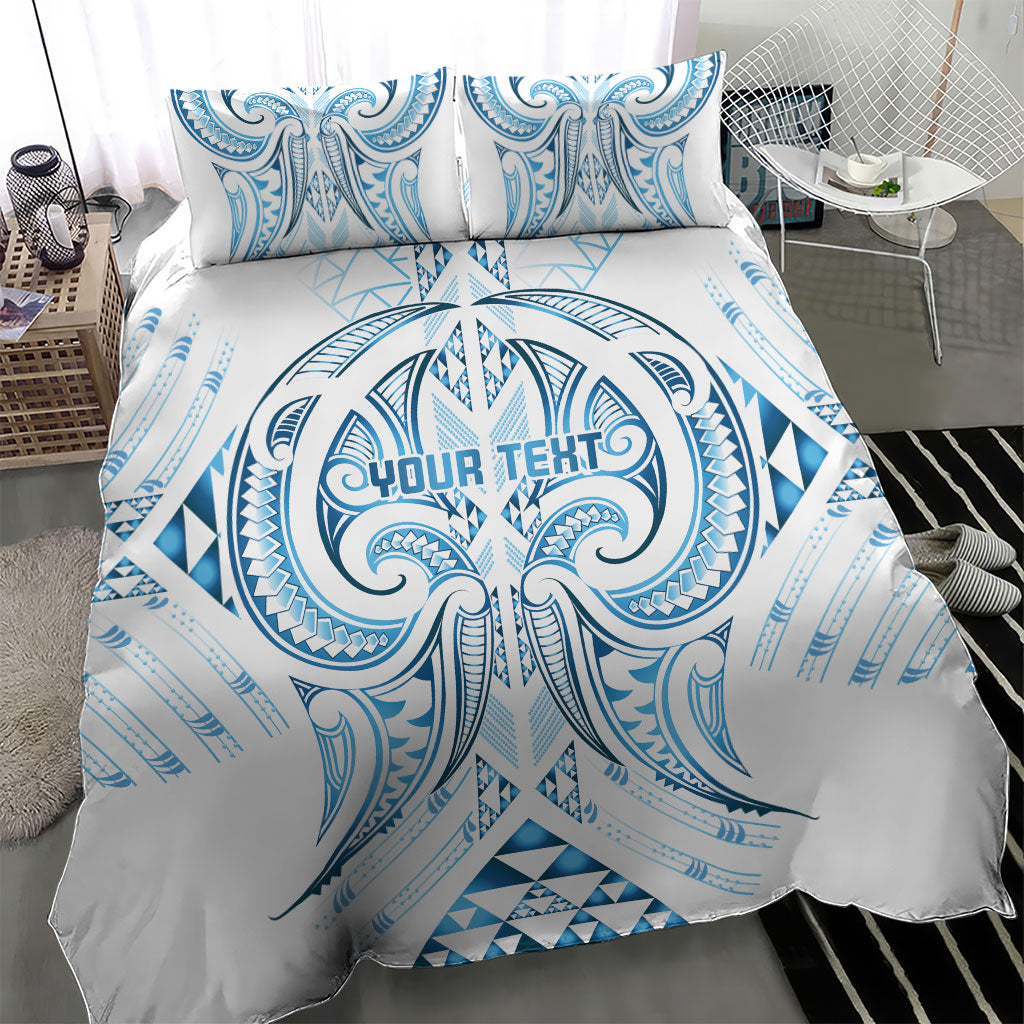 Maori Rugby Custom Ngaru Mangopare Bedding Set Kahui Whetu Niho Taniwha Motif LT9 - Polynesian Pride