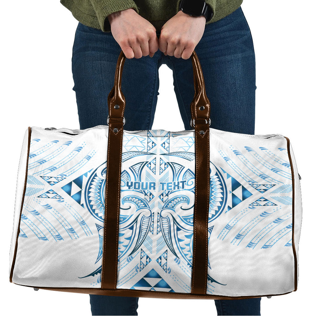 Maori Rugby Custom Ngaru Mangopare Travel Bag Kahui Whetu Niho Taniwha Motif LT9 Galaxy - Polynesian Pride