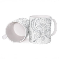 Maori Rugby Custom Ngaru Mangopare Ceramic Mug Kiwikiwi Niho Taniwha Motif LT9 - Polynesian Pride