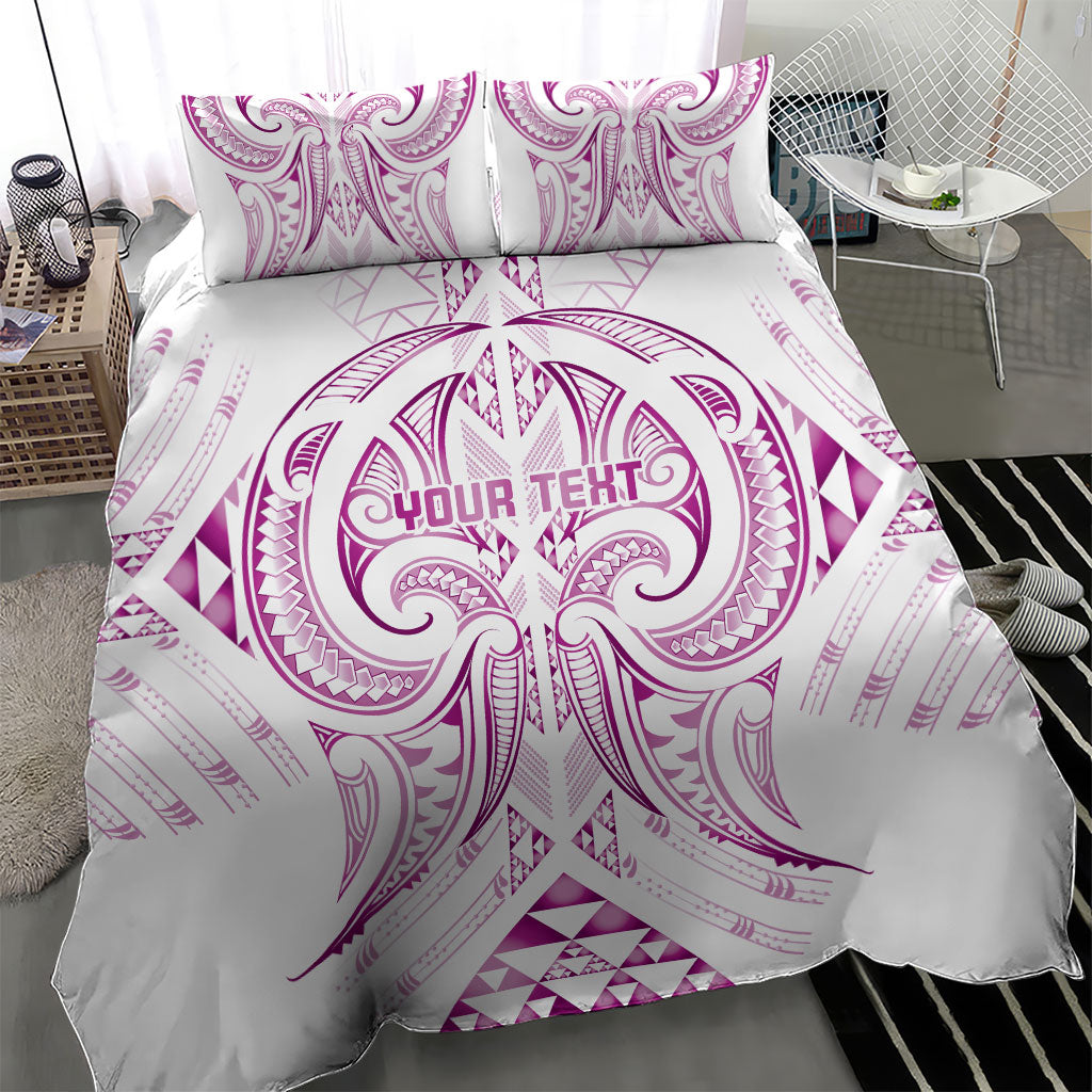 Maori Rugby Custom Ngaru Mangopare Bedding Set Mawhero Niho Taniwha Motif LT9 - Polynesian Pride