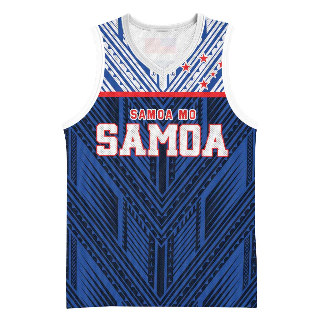 Custom Rugby Toa Samoa Basketball Jersey Samoa mo Samoa Island Warrior Pride - Polynesian Pride