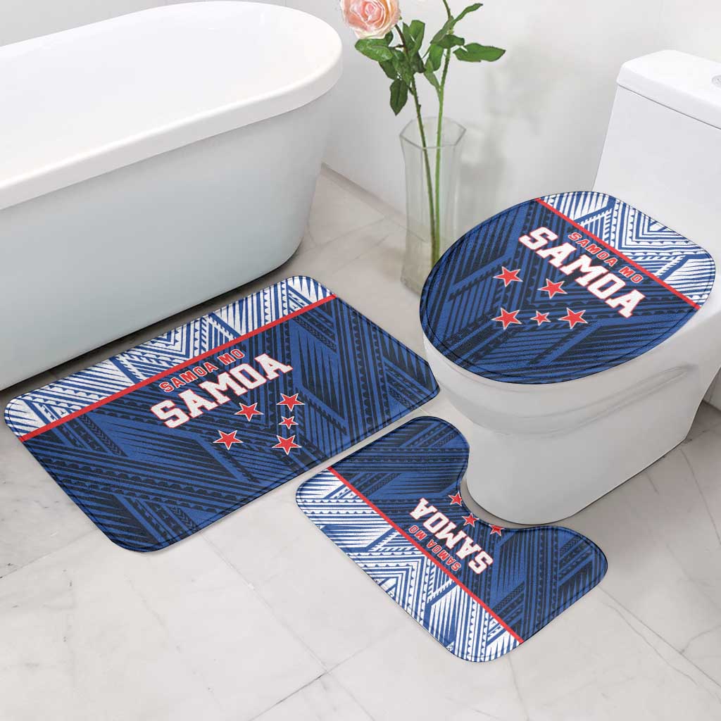 Rugby Toa Samoa Bathroom Set Samoa mo Samoa Island Warrior Pride - Polynesian Pride