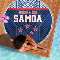 Rugby Toa Samoa Beach Blanket Samoa mo Samoa Island Warrior Pride - Polynesian Pride