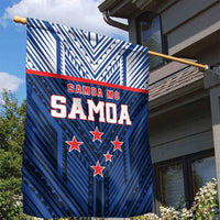Rugby Toa Samoa Garden Flag Samoa mo Samoa Island Warrior Pride - Polynesian Pride