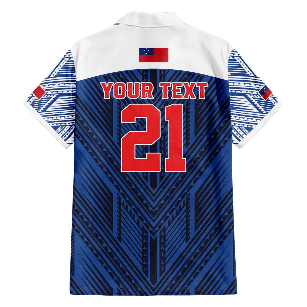 Custom Rugby Toa Samoa Hawaiian Shirt Samoa mo Samoa Island Warrior Pride - Polynesian Pride