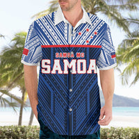 Custom Rugby Toa Samoa Hawaiian Shirt Samoa mo Samoa Island Warrior Pride - Polynesian Pride