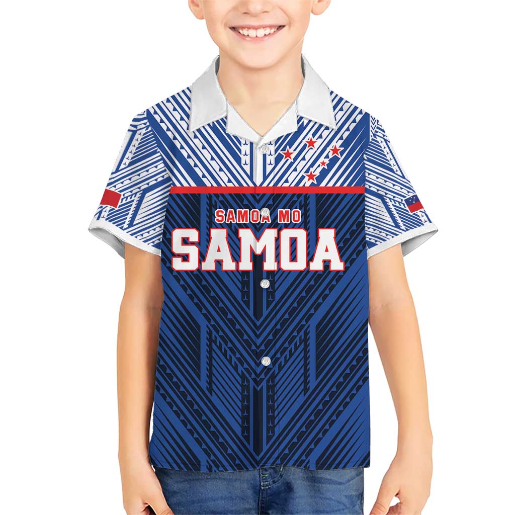 Custom Rugby Toa Samoa Hawaiian Shirt Samoa mo Samoa Island Warrior Pride - Polynesian Pride
