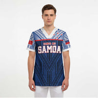 Custom Rugby Toa Samoa Scrub Top Samoa mo Samoa Island Warrior Pride - Polynesian Pride
