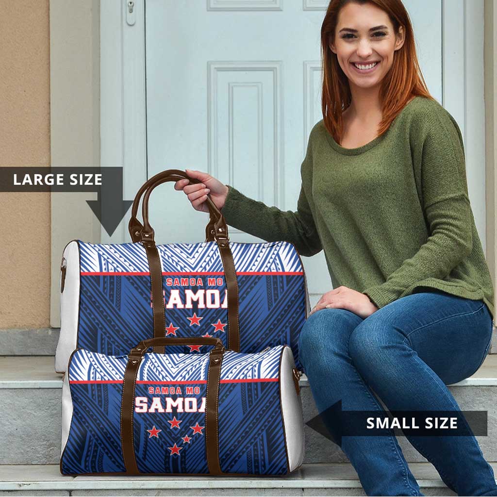 Rugby Toa Samoa Travel Bag Samoa mo Samoa Island Warrior Pride - Polynesian Pride