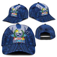 Toa Samoa Rugby Classic Cap Samoa mo Samoa Strength in Tatau - Polynesian Pride