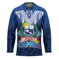 Custom Rugby Toa Samoa Hockey Jersey Samoa mo Samoa Strength in Tatau - Polynesian Pride