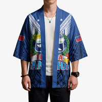 Custom Rugby Toa Samoa Kimono Samoa mo Samoa Strength in Tatau - Polynesian Pride