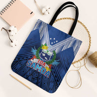 Rugby Toa Samoa Tote Bag Samoa mo Samoa Strength in Tatau - Polynesian Pride