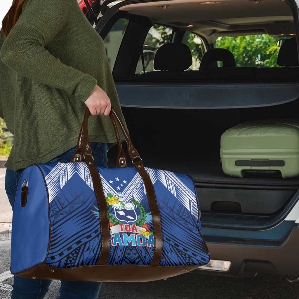 Rugby Toa Samoa Travel Bag Samoa mo Samoa Strength in Tatau - Polynesian Pride