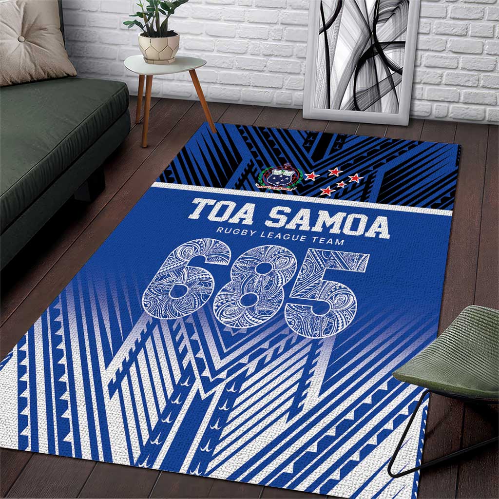 Toa Samoa 685 Area Rug Uso Aso Uma For Life For Samoa - Polynesian Pride