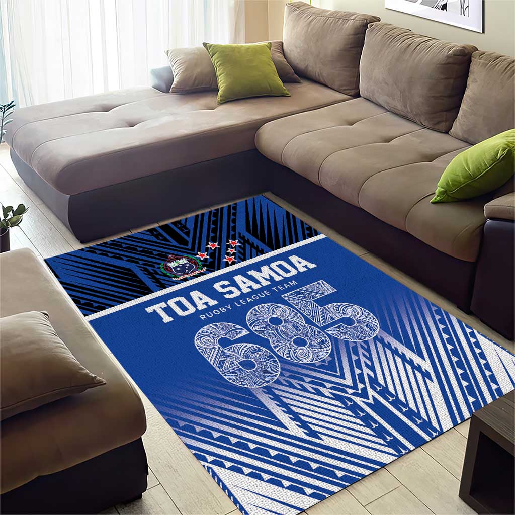 Toa Samoa 685 Area Rug Uso Aso Uma For Life For Samoa - Polynesian Pride