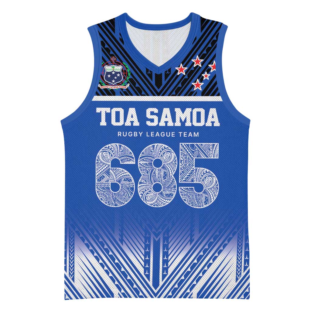 Toa Samoa 685 Basketball Jersey Uso Aso Uma For Life For Samoa - Polynesian Pride