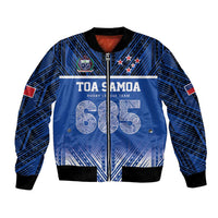 Toa Samoa 685 Bomber Jacket Uso Aso Uma For Life For Samoa - Polynesian Pride
