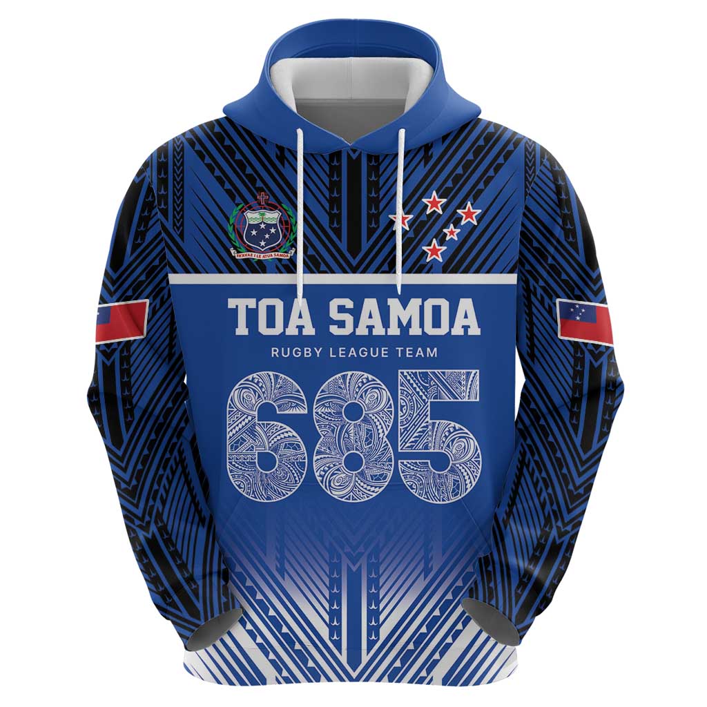 Toa Samoa 685 Hoodie Uso Aso Uma For Life For Samoa - Polynesian Pride