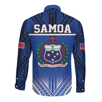 Toa Samoa 685 Long Sleeve Button Shirt Uso Aso Uma For Life For Samoa - Polynesian Pride