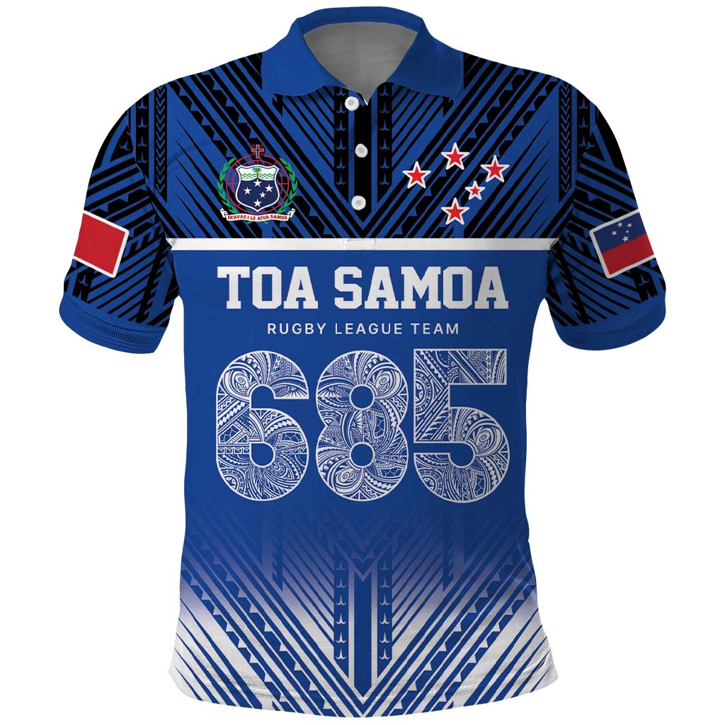 Toa Samoa 685 Polo Shirt Uso Aso Uma For Life For Samoa - Polynesian Pride