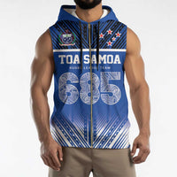 Toa Samoa 685 Sleeveless Zip Hoodie Uso Aso Uma For Life For Samoa - Polynesian Pride