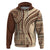 Samoa Siapo Arty Hoodie Brown Style LT9 Brown - Polynesian Pride