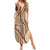 Samoa Siapo Arty Summer Maxi Dress Brown Style LT9 Women Brown - Polynesian Pride