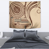 Samoa Siapo Arty Tapestry Brown Style LT9 - Polynesian Pride